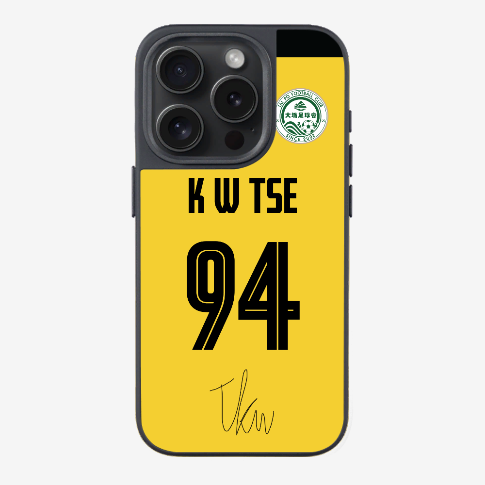 TPFC K W TSE Jersey Phone Case