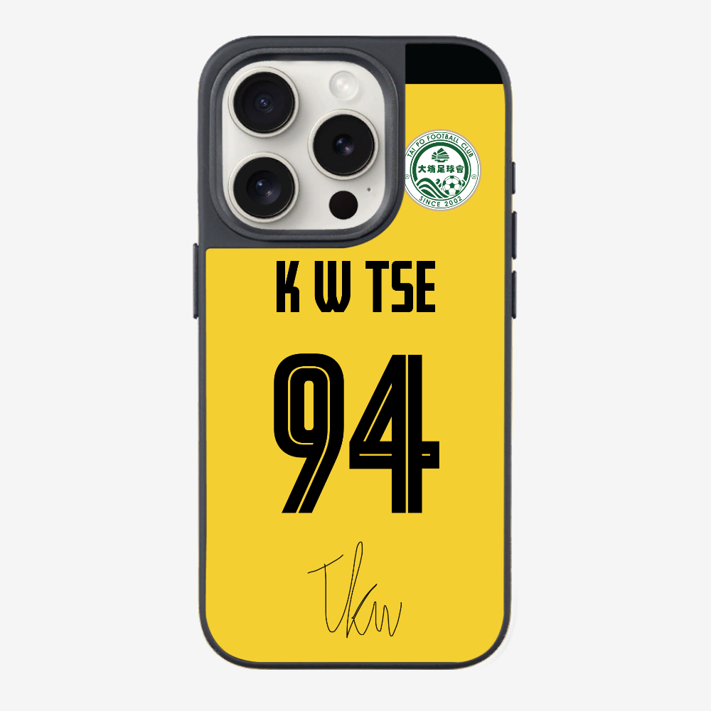 TPFC K W TSE Jersey Phone Case