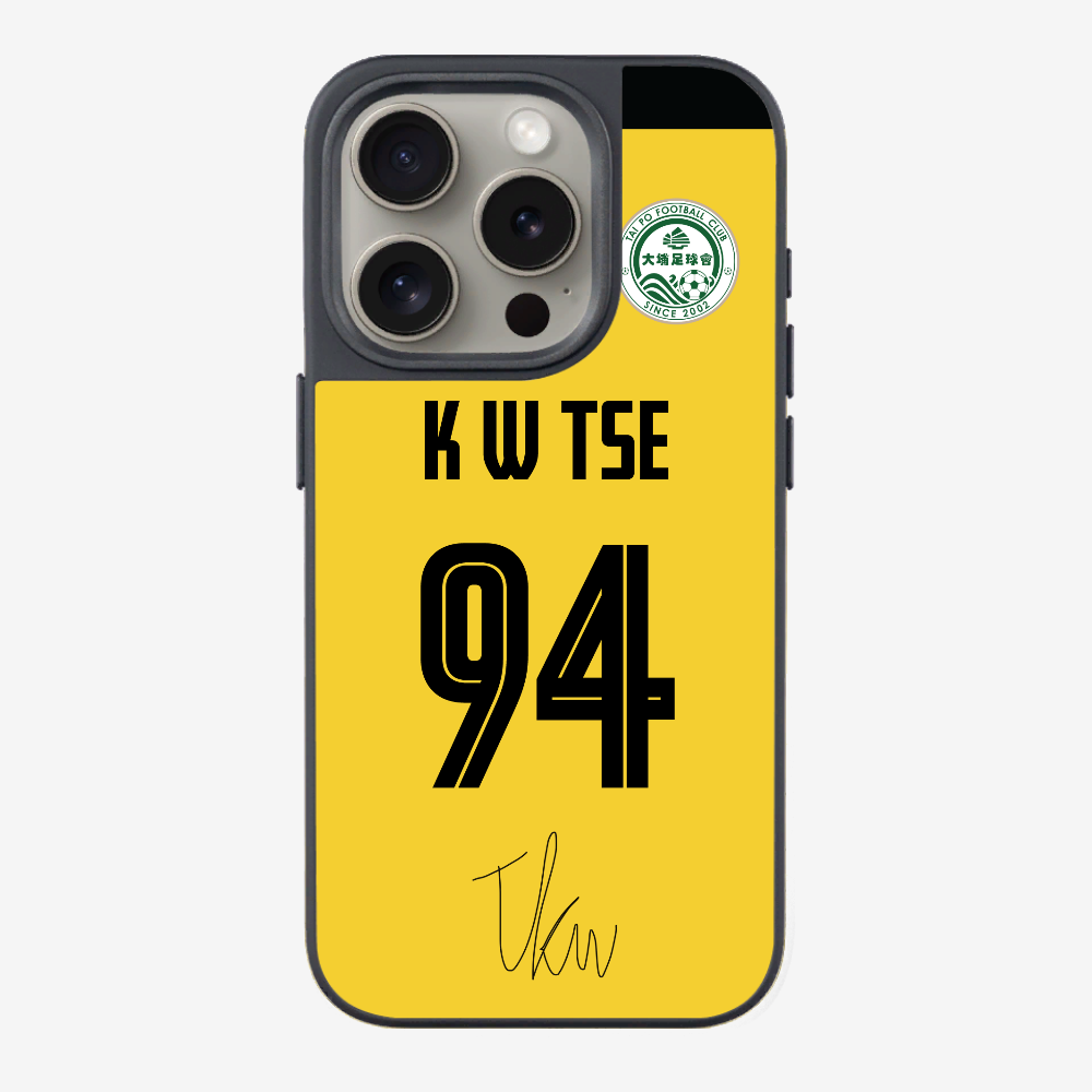 TPFC K W TSE Jersey Phone Case