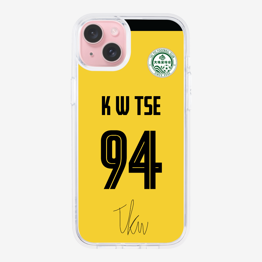 TPFC K W TSE Jersey Phone Case