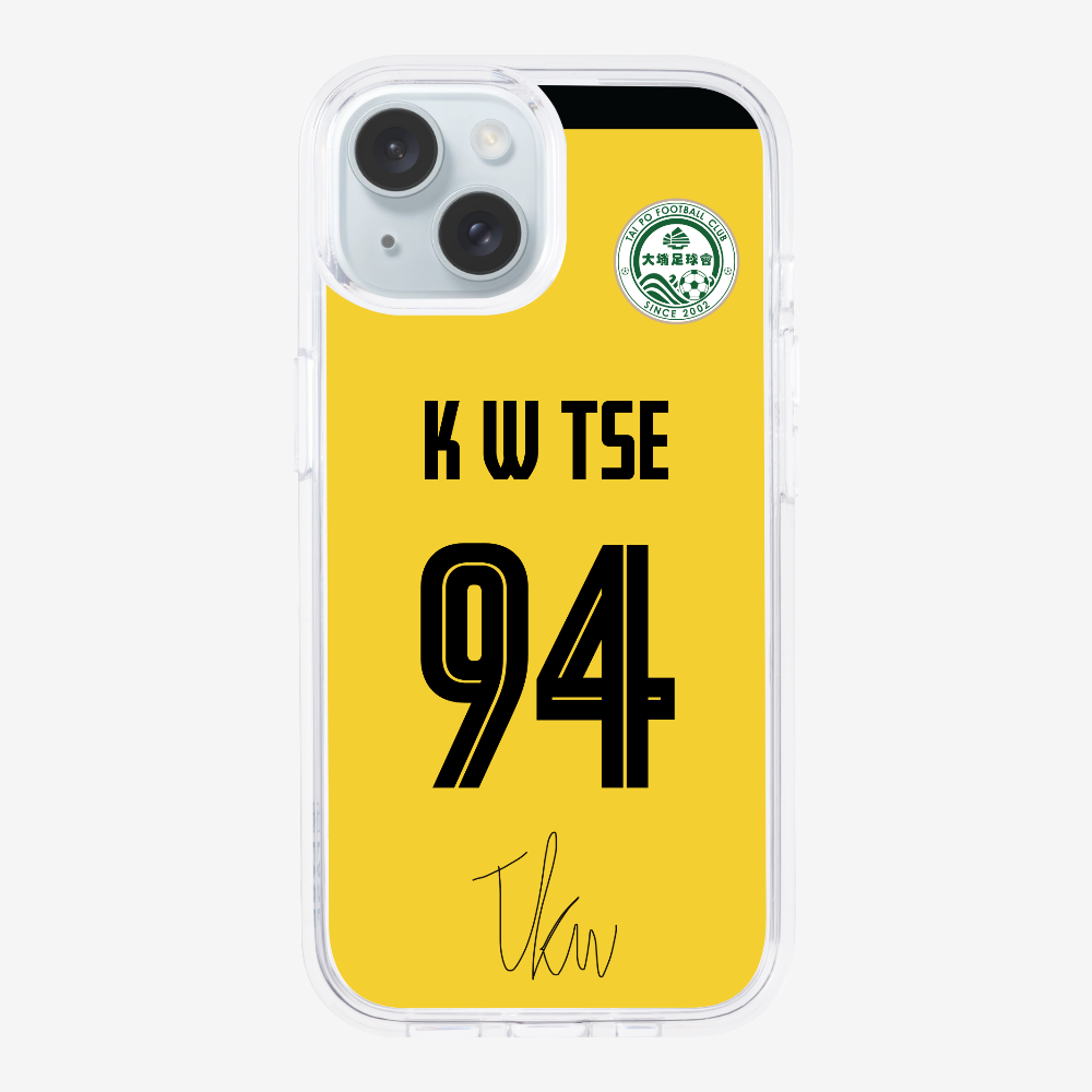 TPFC K W TSE Jersey Phone Case