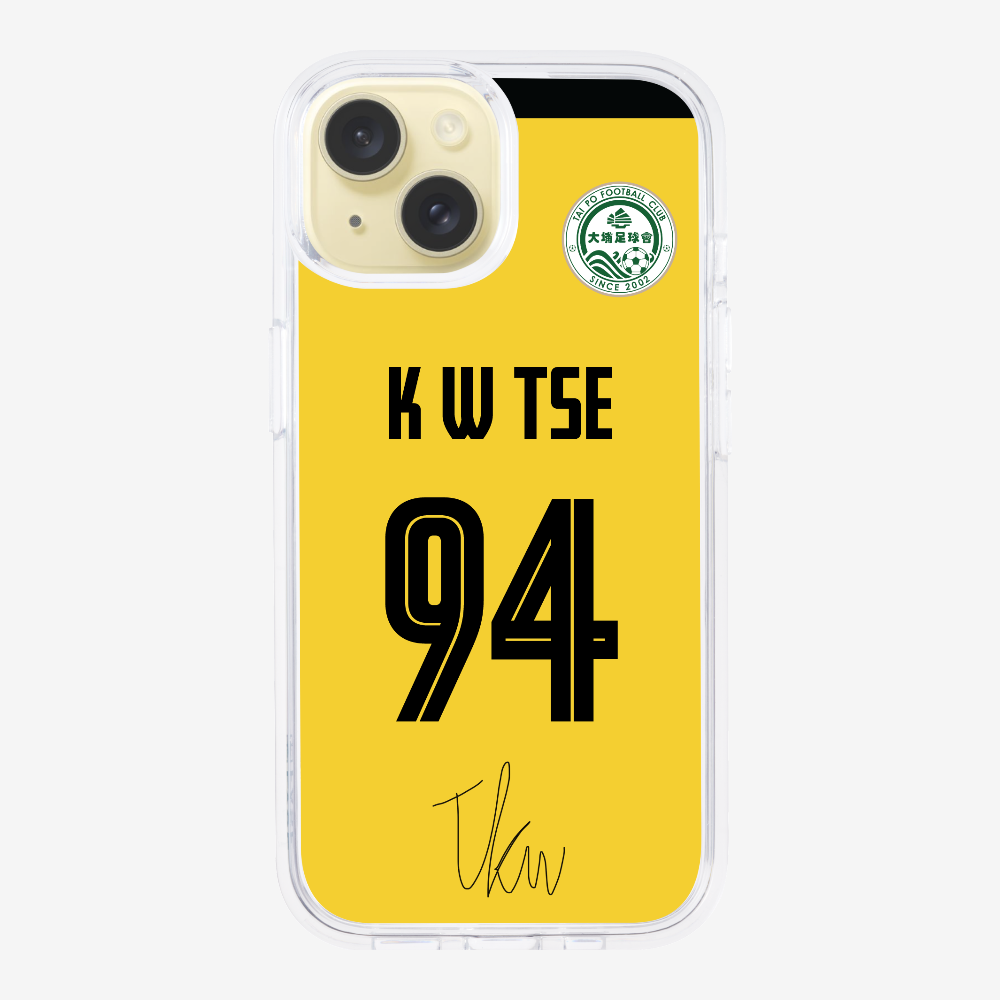 TPFC K W TSE Jersey Phone Case