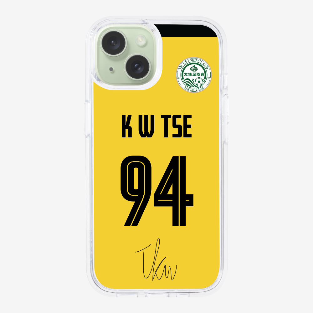 TPFC K W TSE Jersey Phone Case