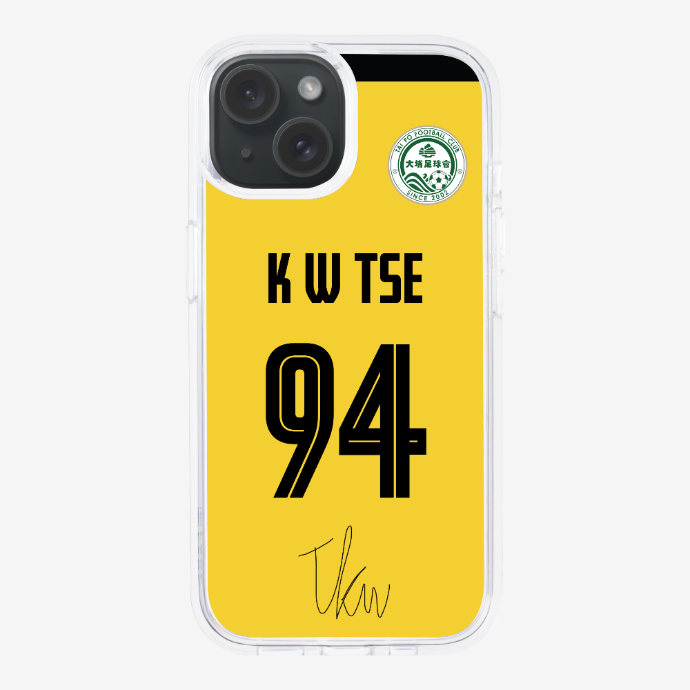 TPFC K W TSE Jersey Phone Case