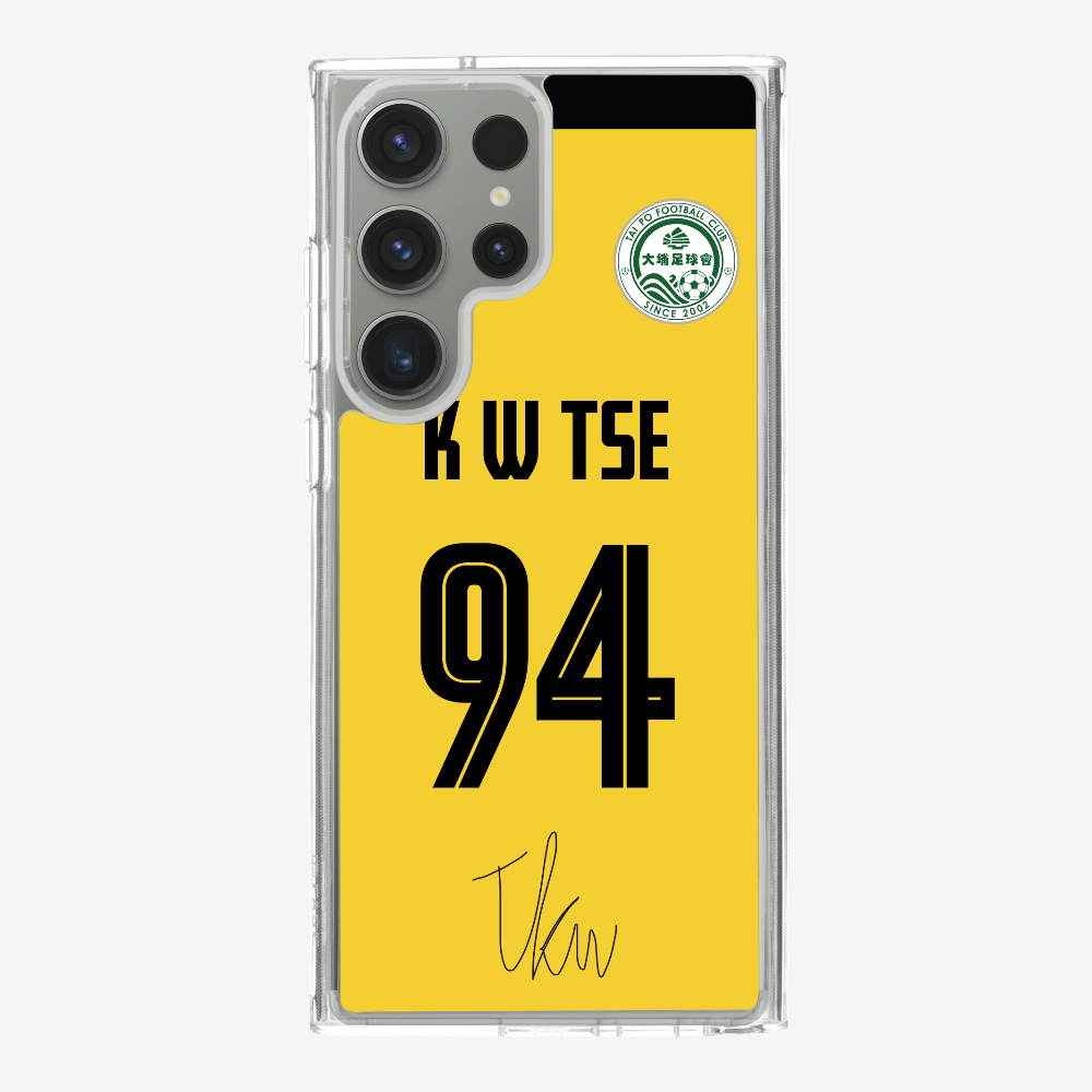 TPFC K W TSE Jersey Phone Case