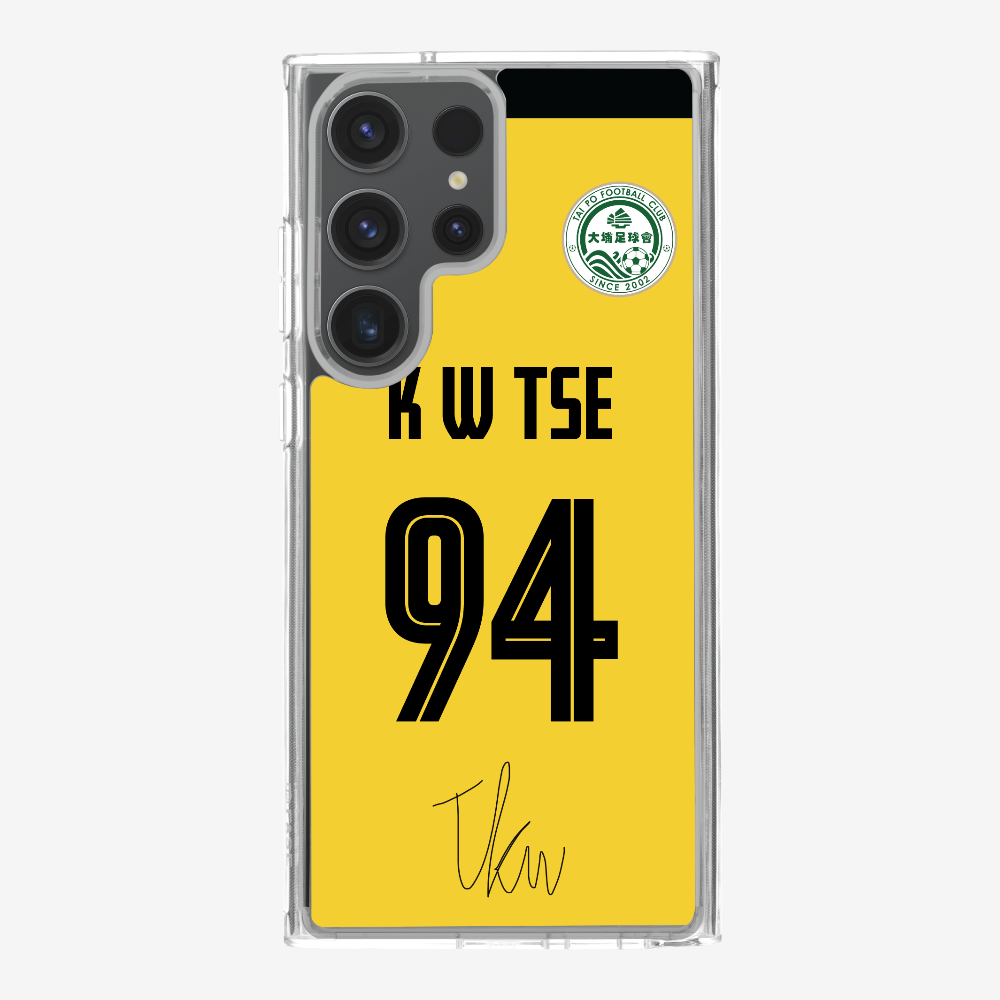 TPFC K W TSE Jersey Phone Case