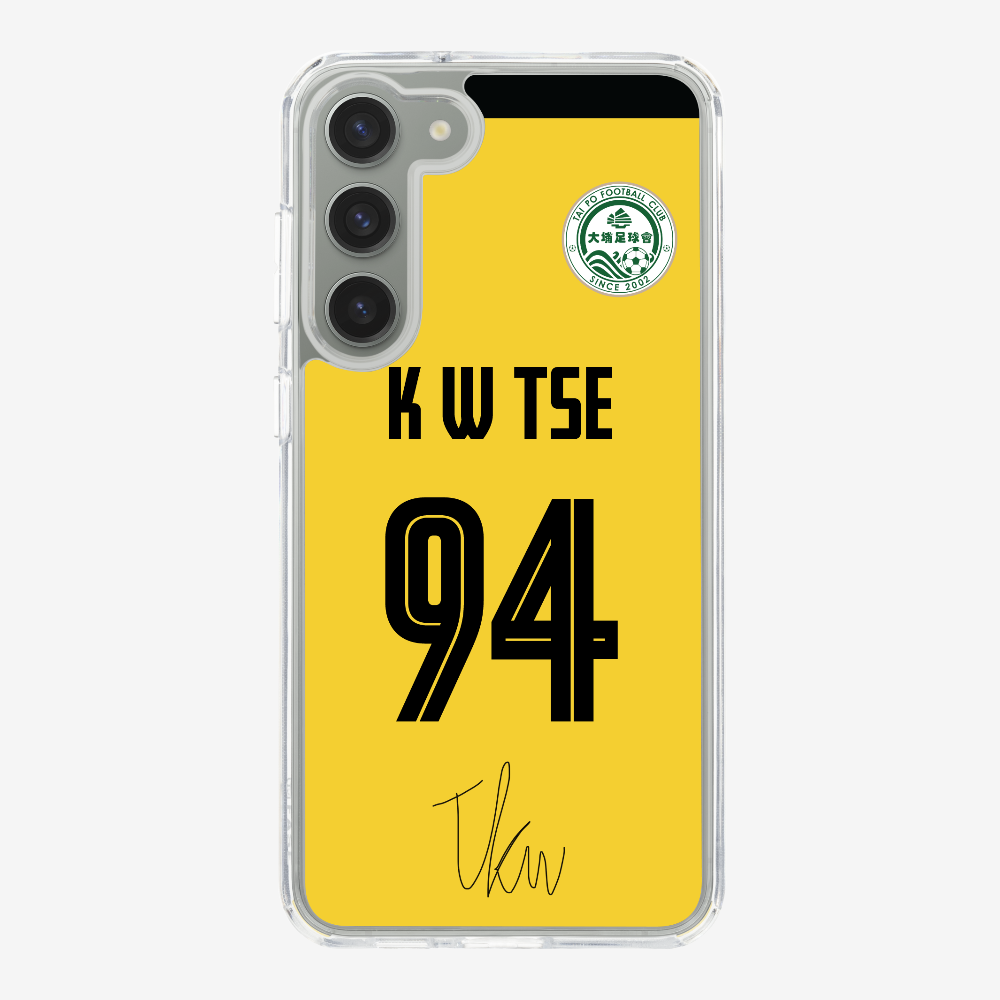 TPFC K W TSE Jersey Phone Case