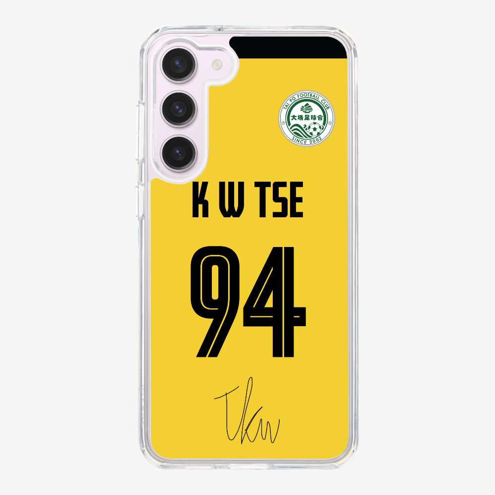 TPFC K W TSE Jersey Phone Case