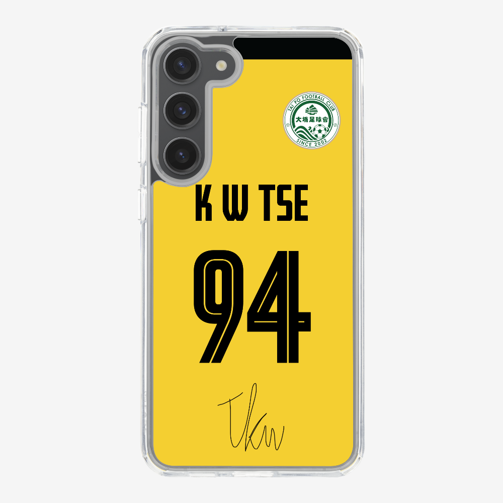 TPFC K W TSE Jersey Phone Case