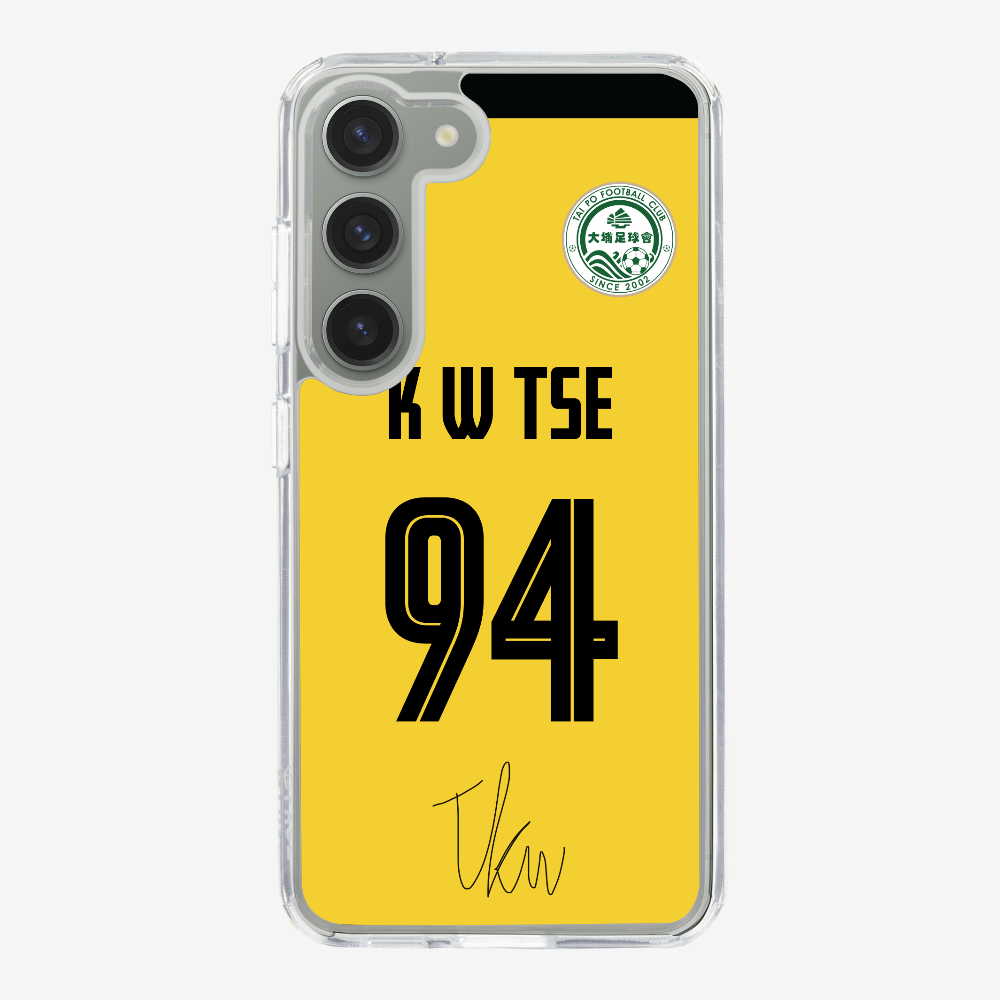 TPFC K W TSE Jersey Phone Case