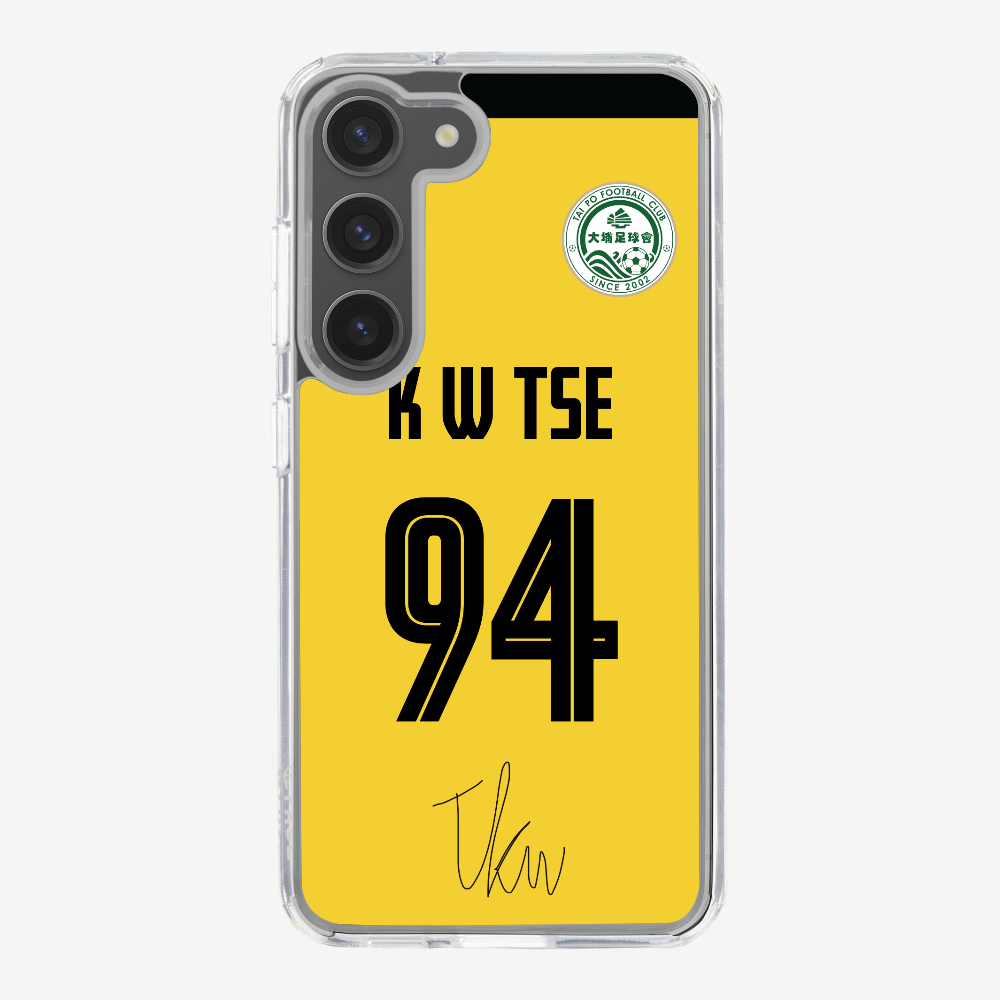 TPFC K W TSE Jersey Phone Case