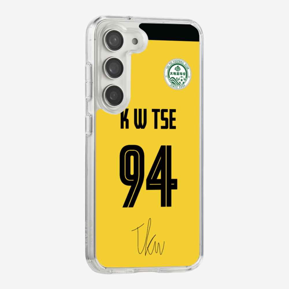 TPFC K W TSE Jersey Phone Case