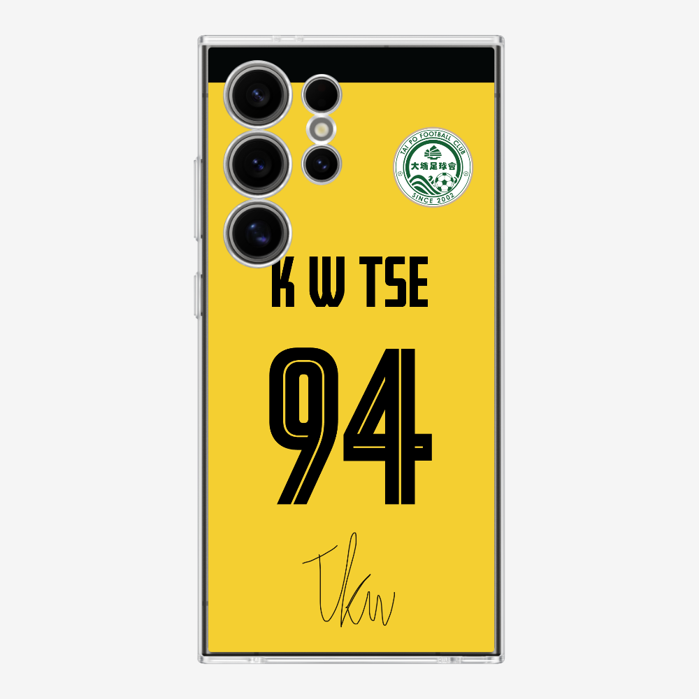 TPFC K W TSE Jersey Phone Case