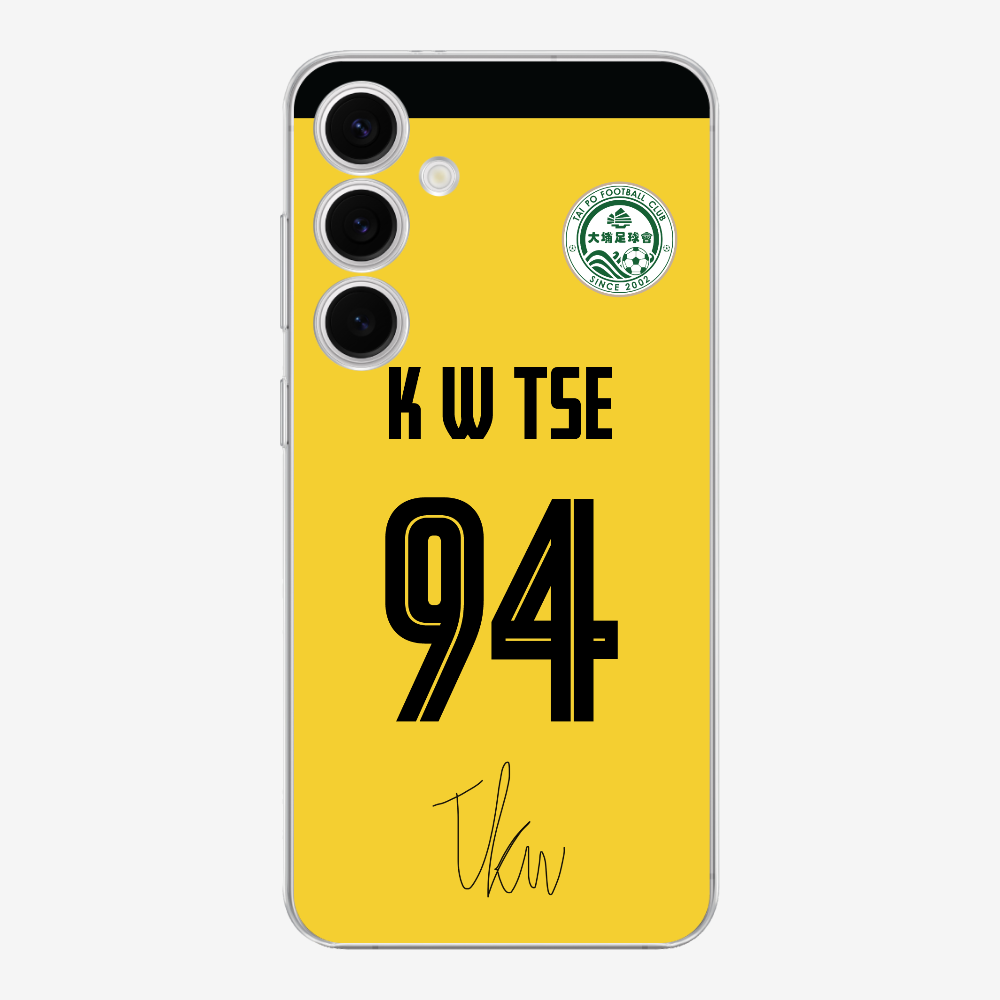 TPFC K W TSE Jersey Phone Case