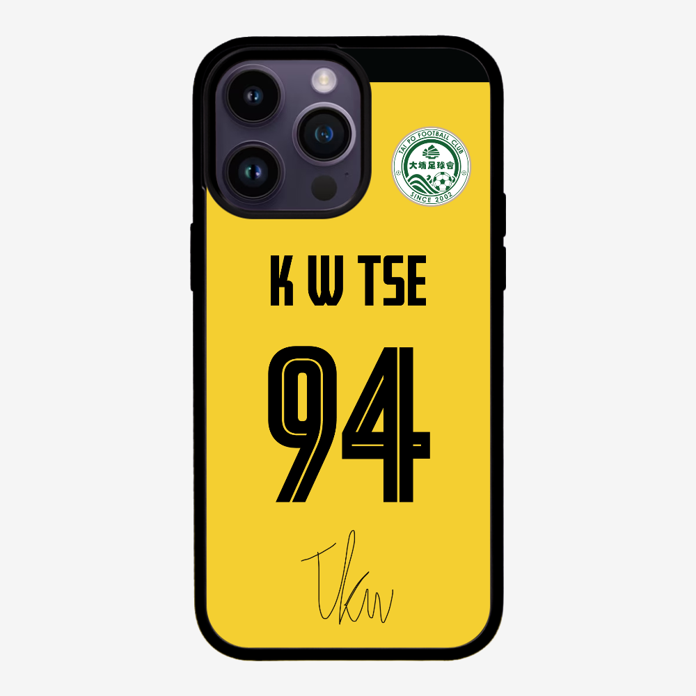 TPFC K W TSE Jersey Phone Case