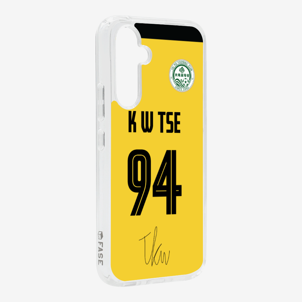 TPFC K W TSE Jersey Phone Case