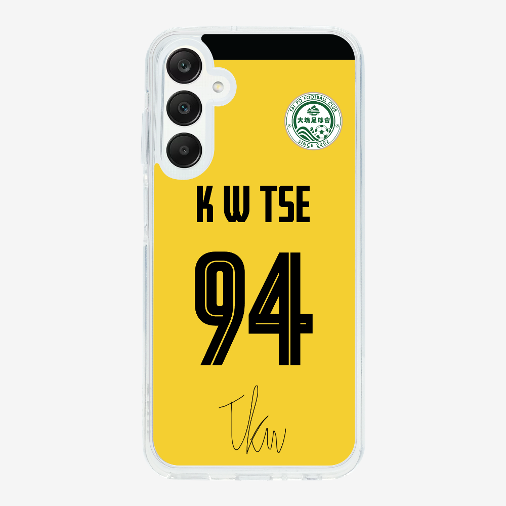 TPFC K W TSE Jersey Phone Case