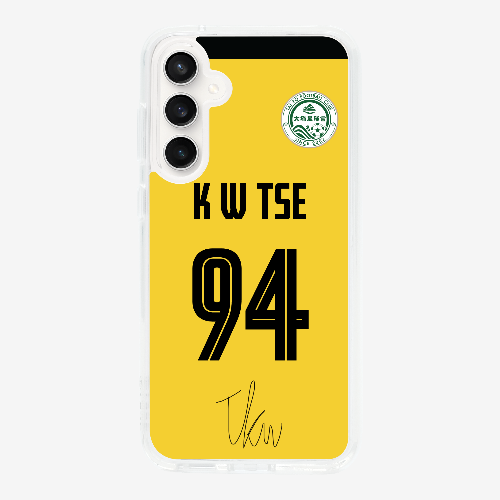 TPFC K W TSE Jersey Phone Case