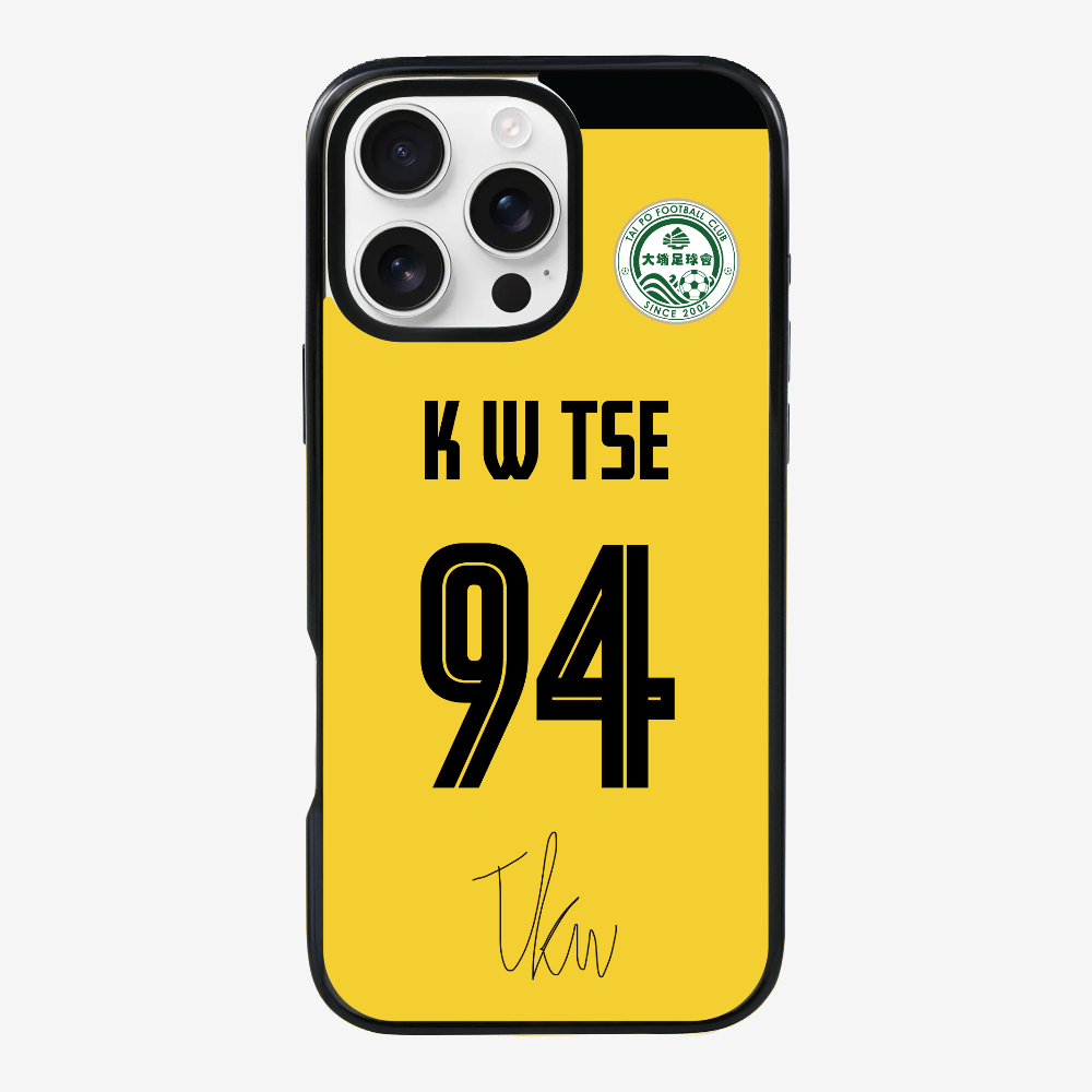 TPFC K W TSE Jersey Phone Case