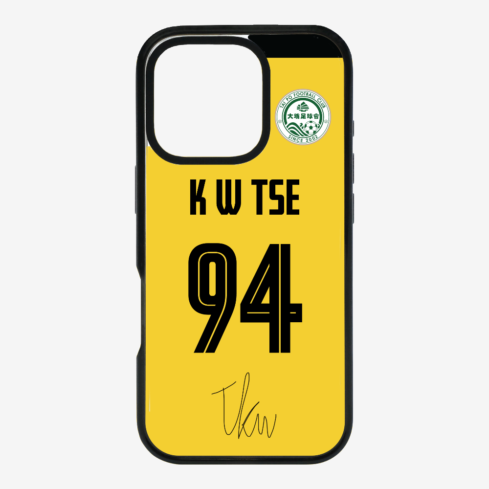 TPFC K W TSE Jersey Phone Case