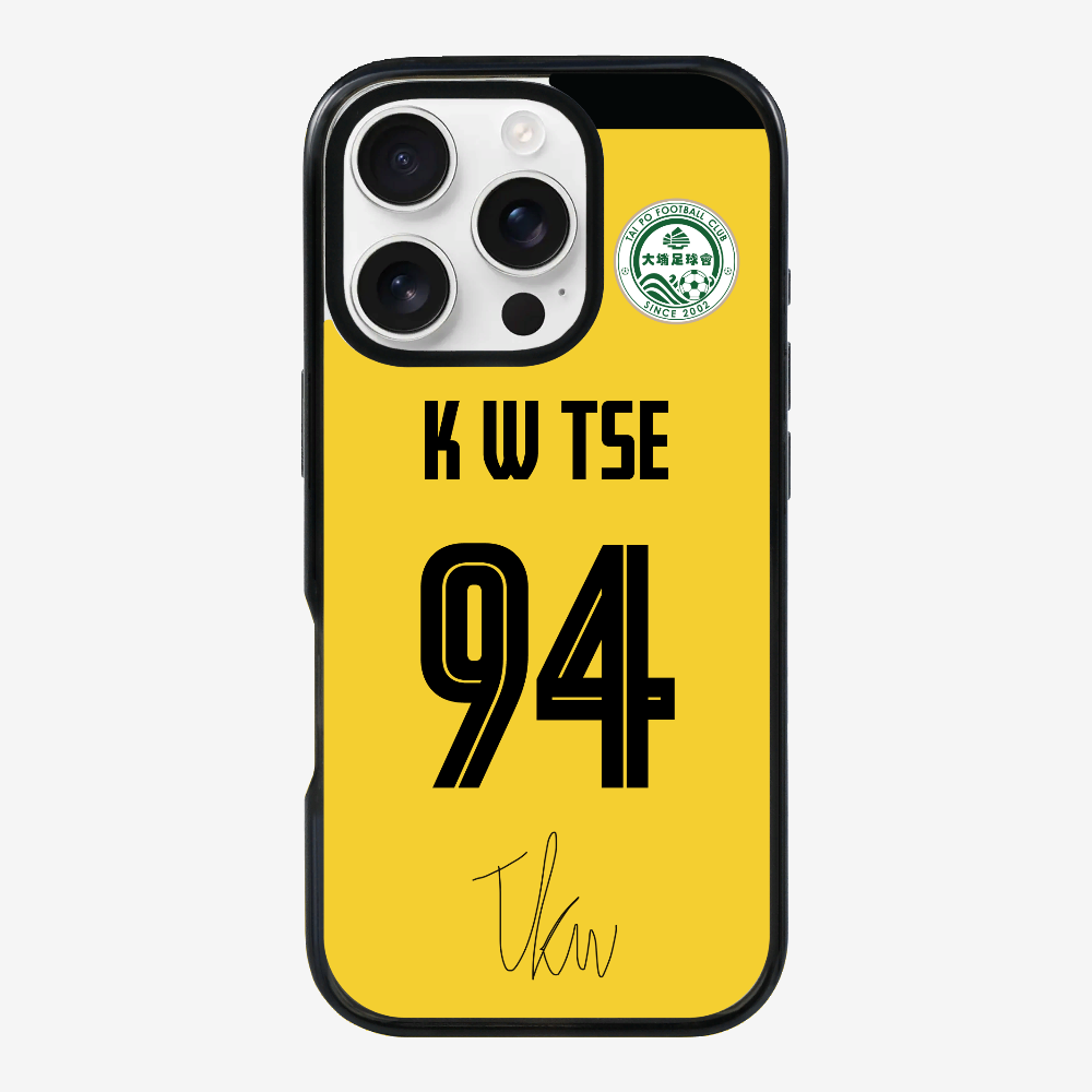 TPFC K W TSE Jersey Phone Case