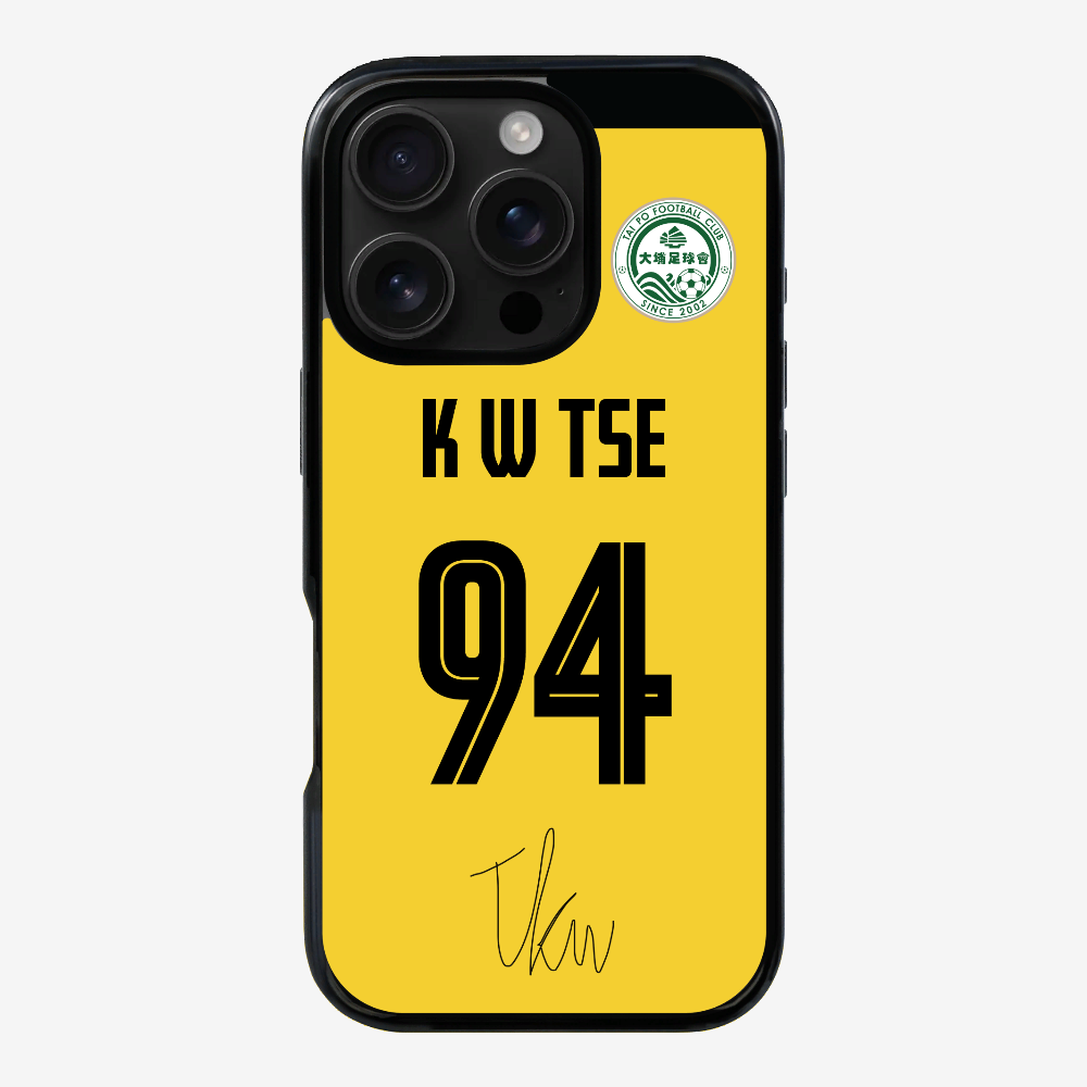 TPFC K W TSE Jersey Phone Case