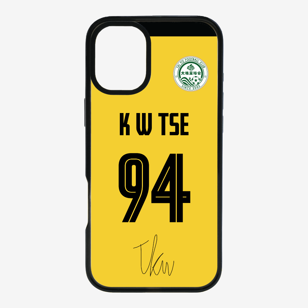 TPFC K W TSE Jersey Phone Case