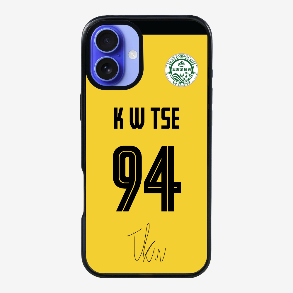 TPFC K W TSE Jersey Phone Case