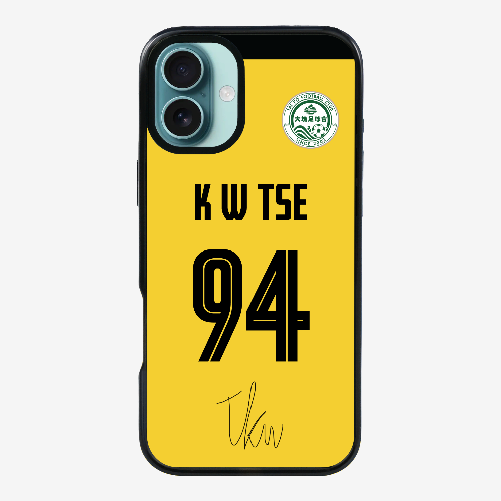 TPFC K W TSE Jersey Phone Case