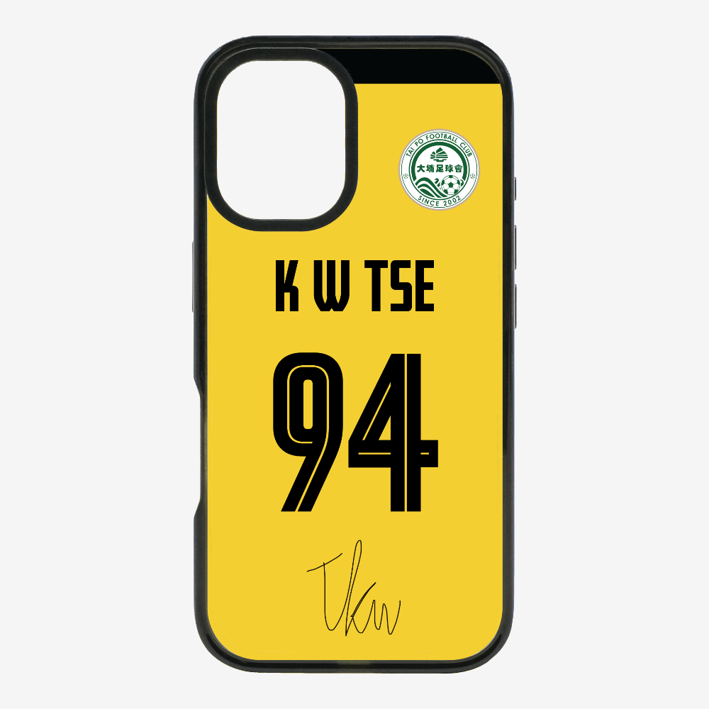 TPFC K W TSE Jersey Phone Case