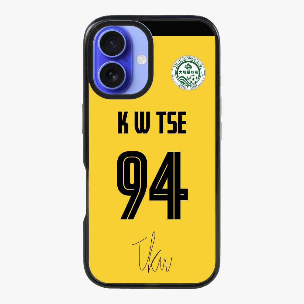 TPFC K W TSE Jersey Phone Case