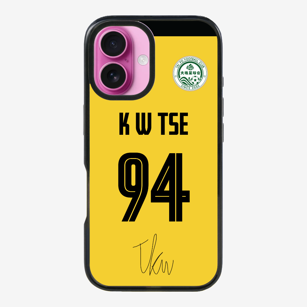 TPFC K W TSE Jersey Phone Case