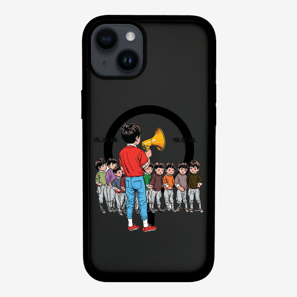 Talk Here and Scatter Phone Case