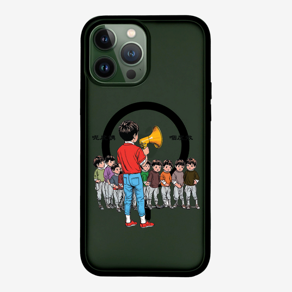 Talk Here and Scatter Phone Case