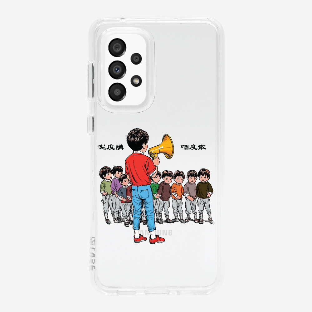 Talk Here and Scatter Phone Case