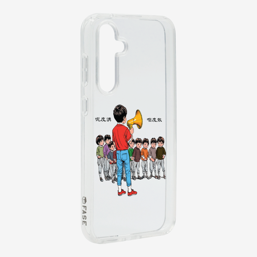 Talk Here and Scatter Phone Case