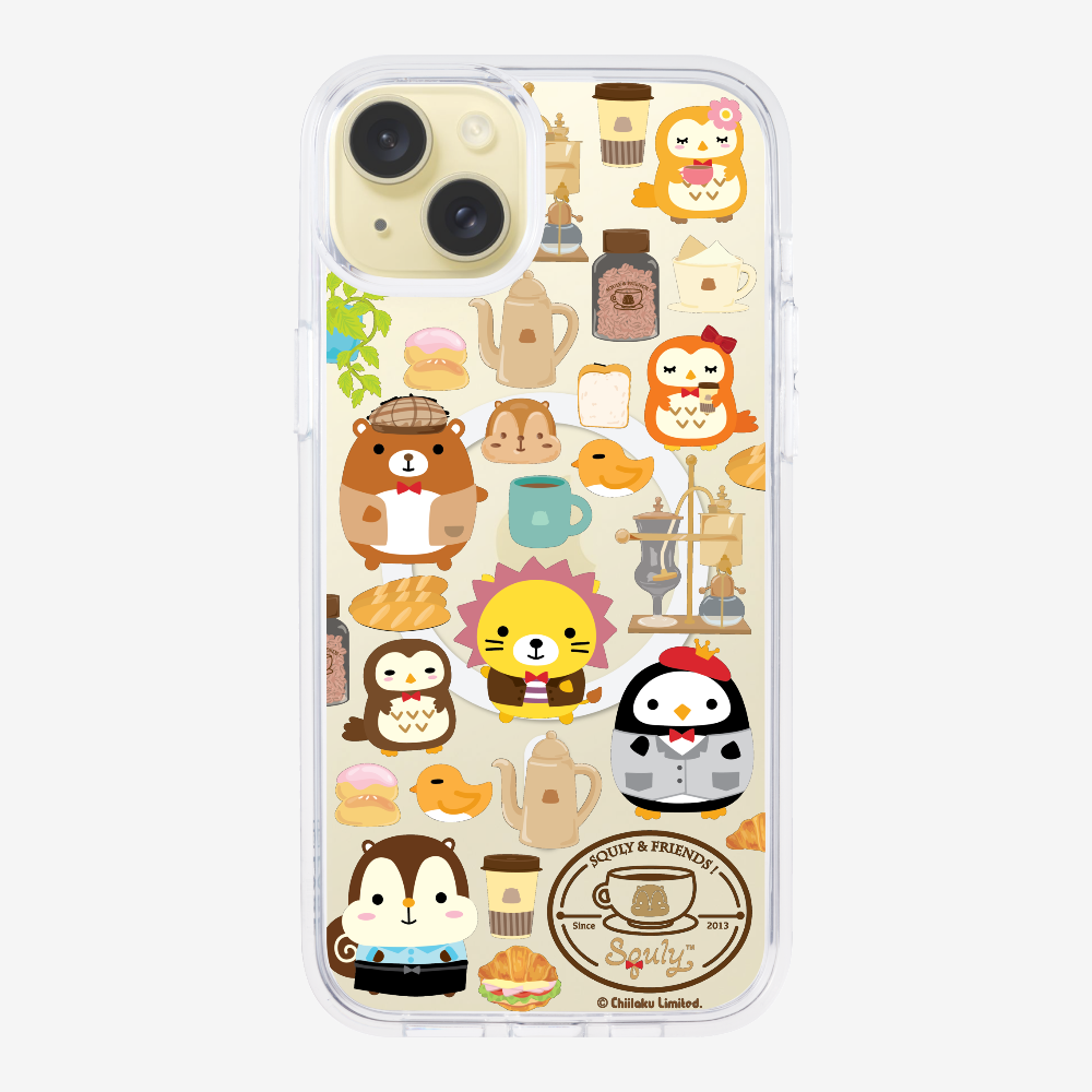 Cafe Motif Phone Case