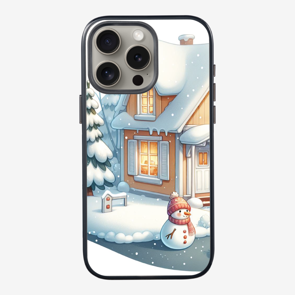 Winter Snowman Phone Case