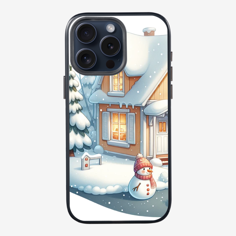 Winter Snowman Phone Case