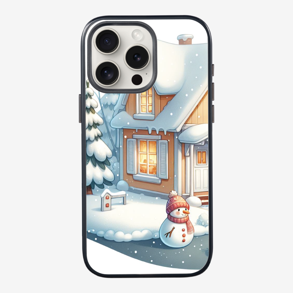 Winter Snowman Phone Case