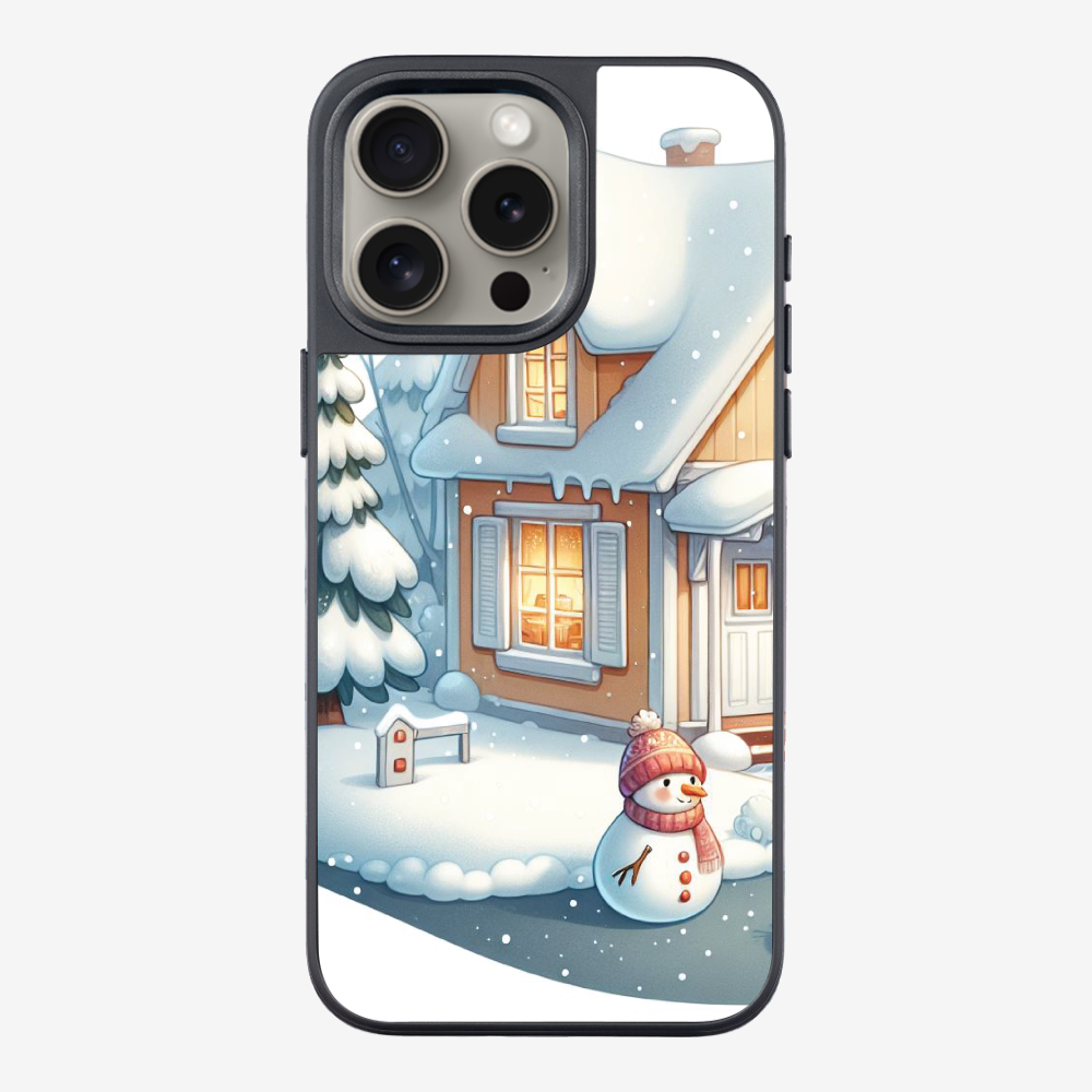 Winter Snowman Phone Case