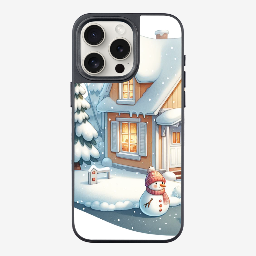 Winter Snowman Phone Case