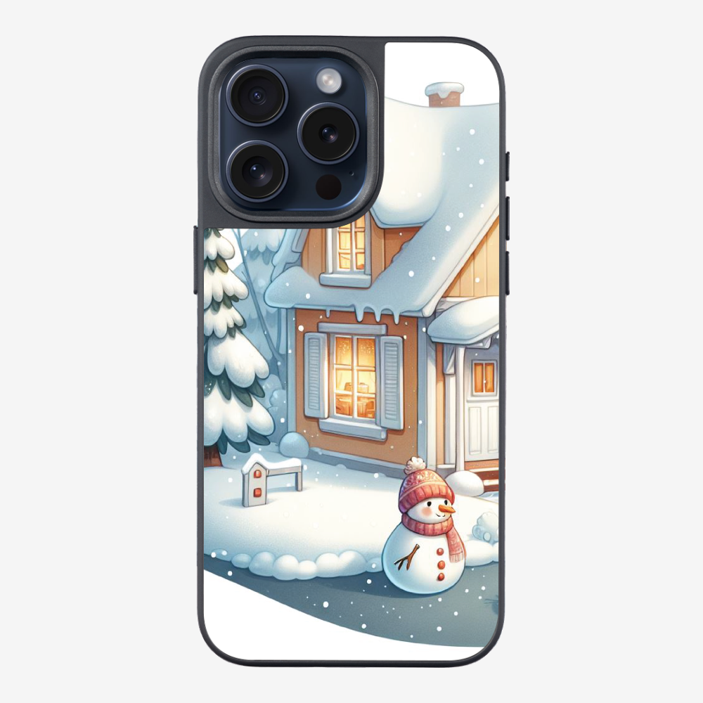 Winter Snowman Phone Case