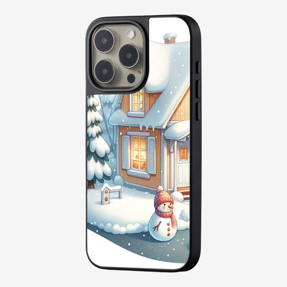 Winter Snowman Phone Case