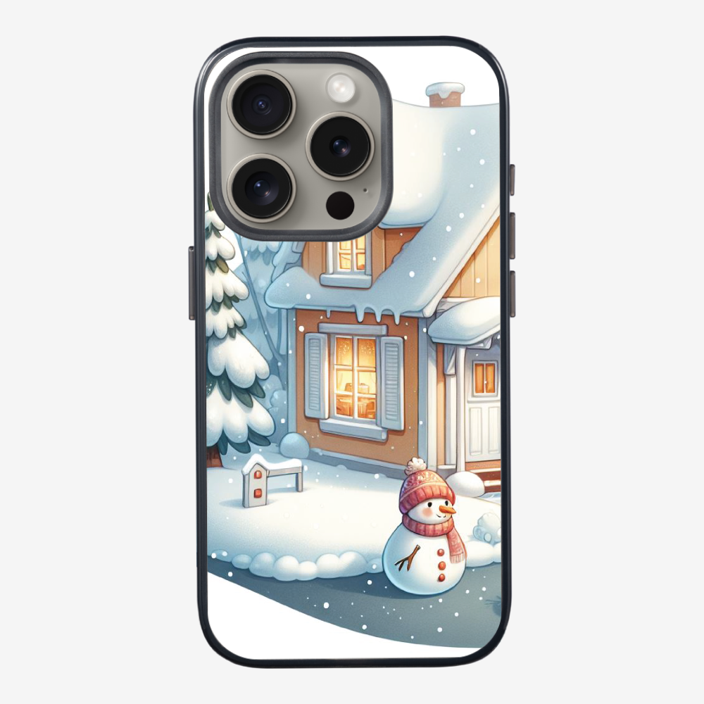 Winter Snowman Phone Case