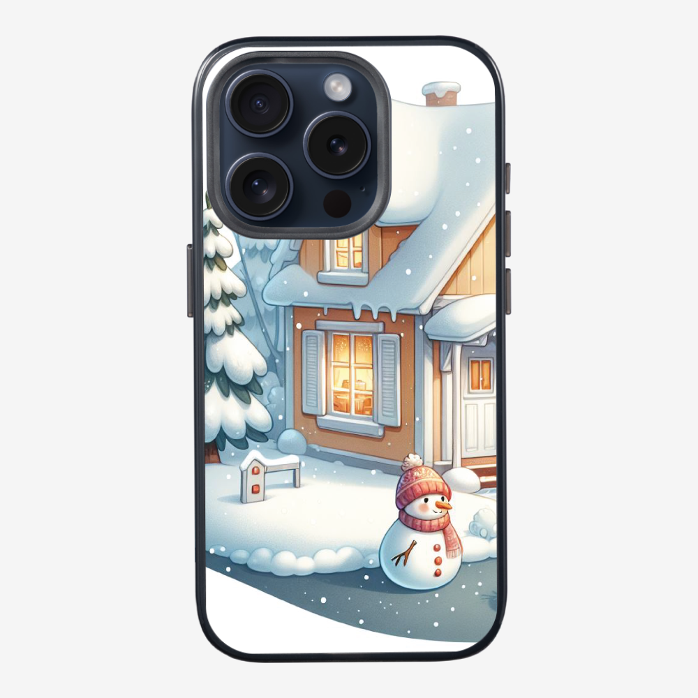 Winter Snowman Phone Case