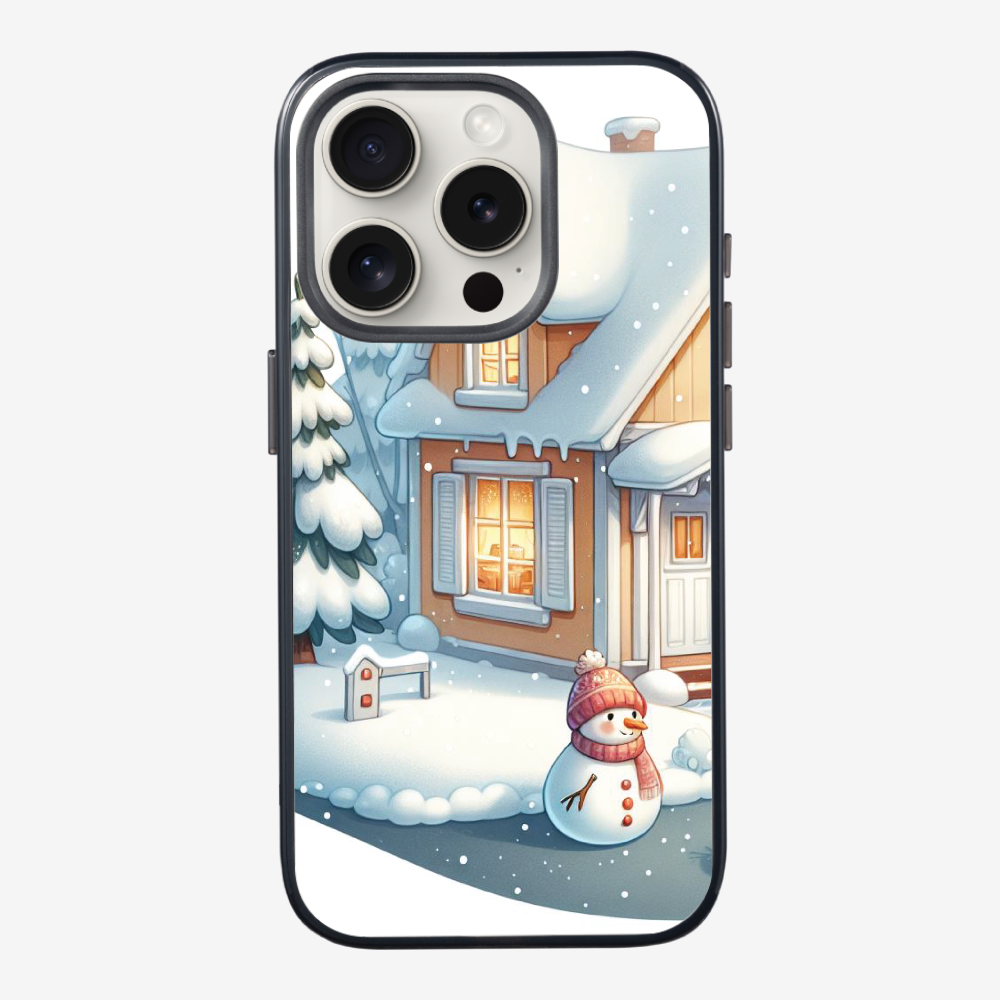 Winter Snowman Phone Case