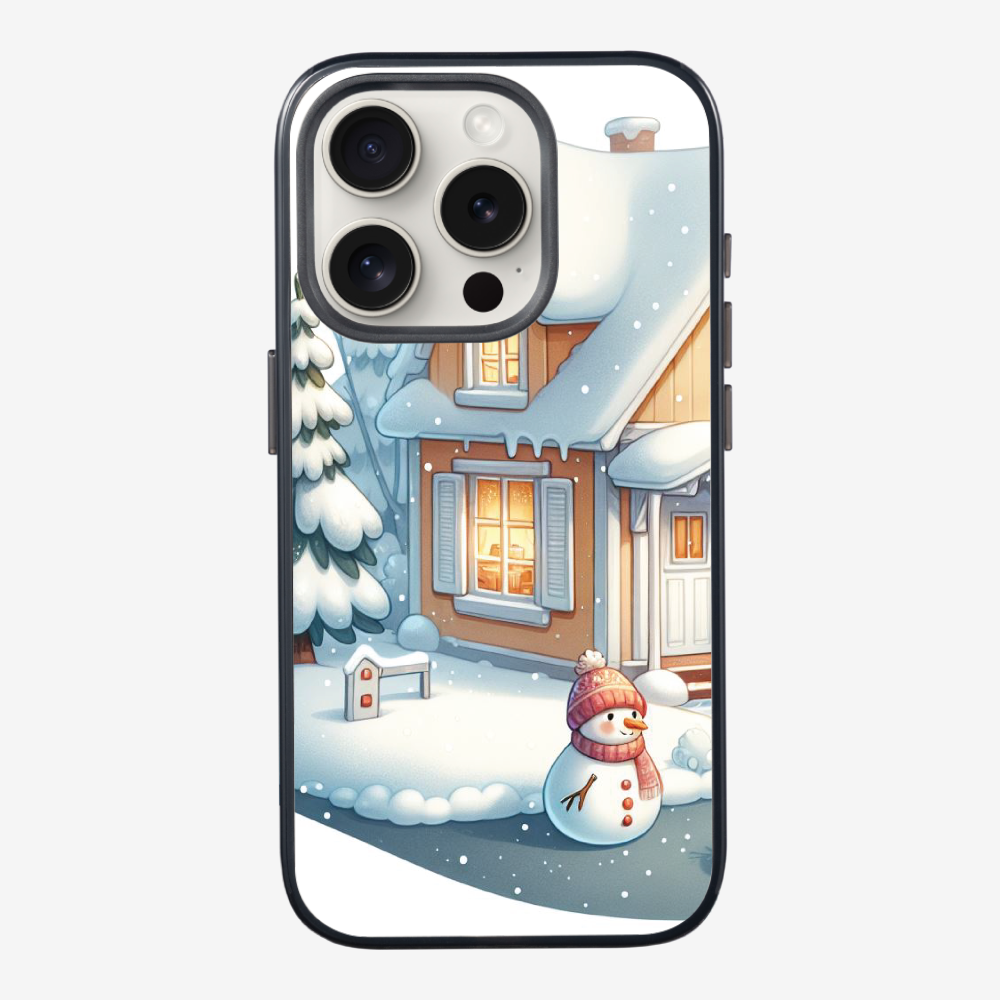 Winter Snowman Phone Case