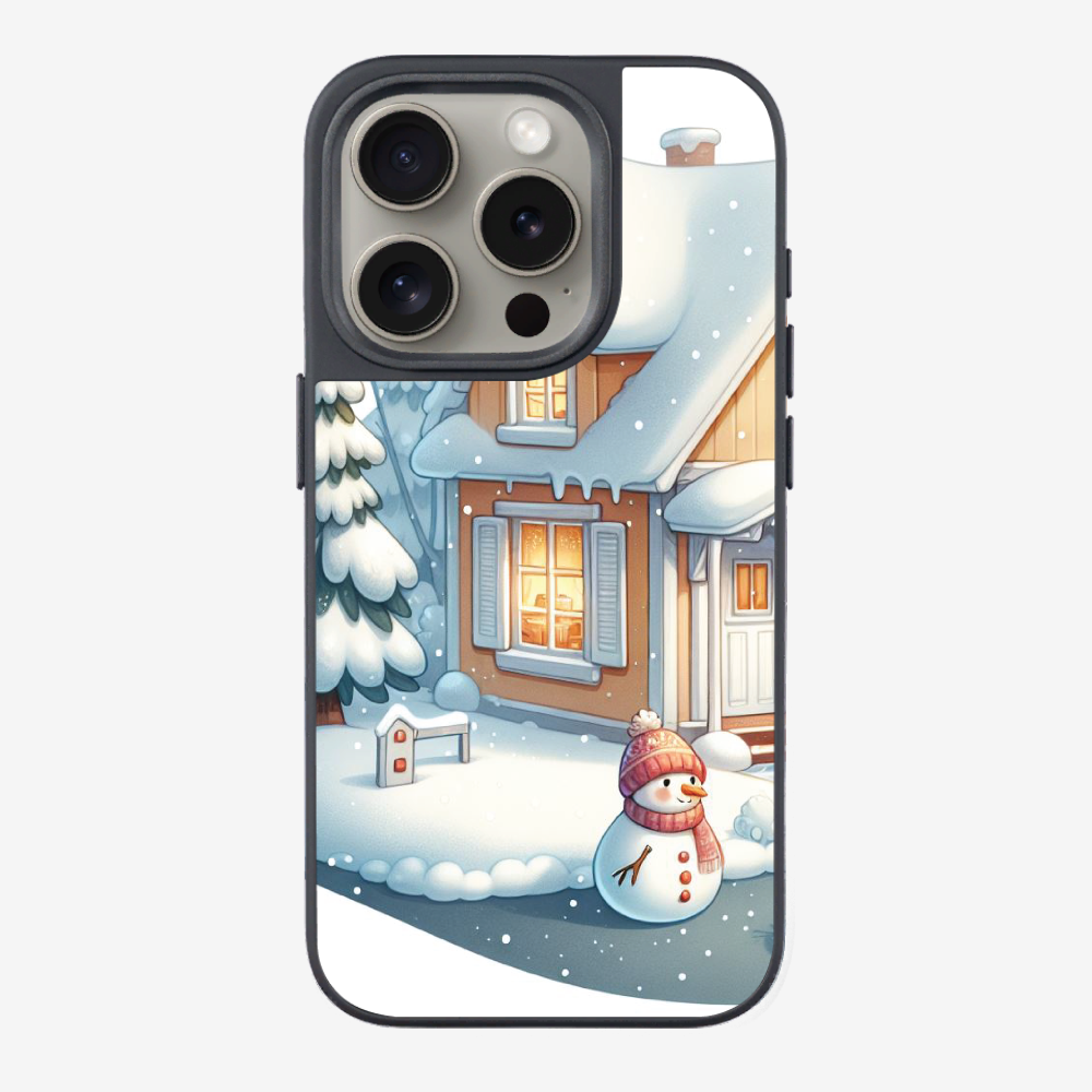 Winter Snowman Phone Case