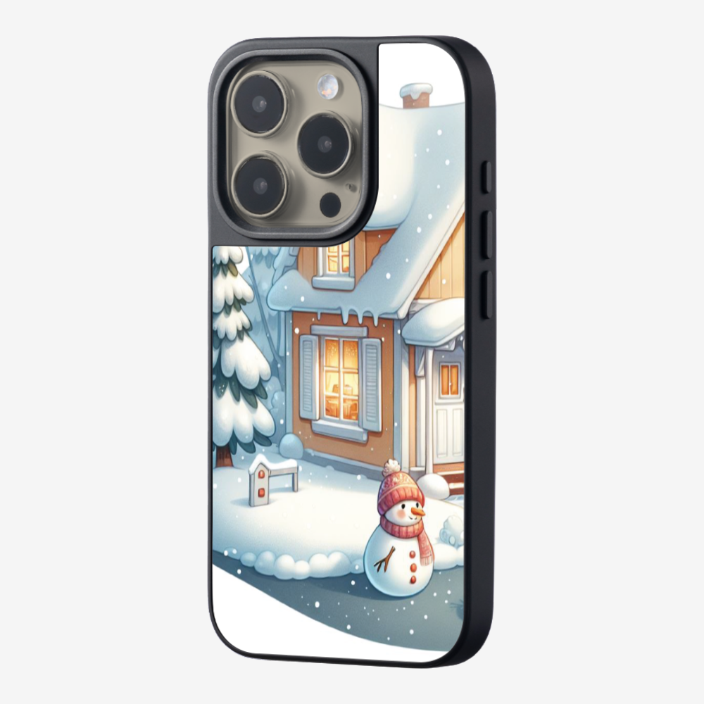 Winter Snowman Phone Case